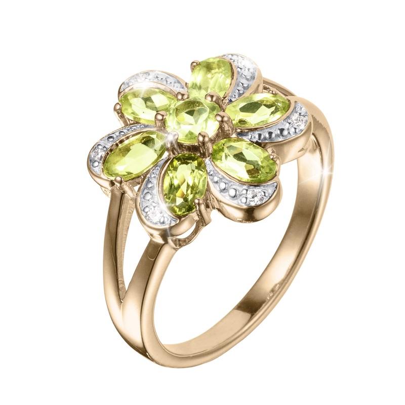 Flora Peridot Ring 5