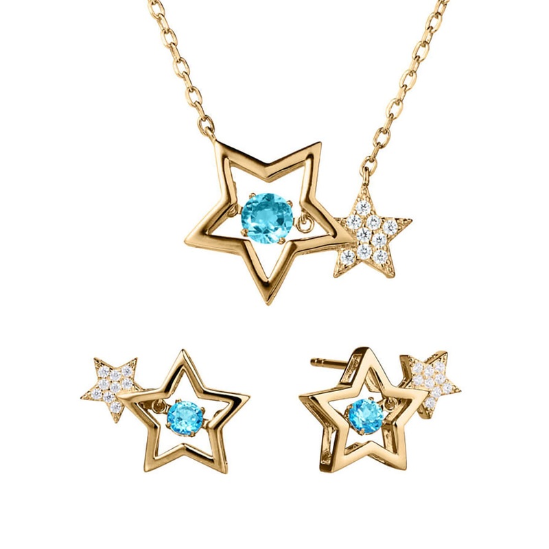 Starlight Topaz Gold Collection
