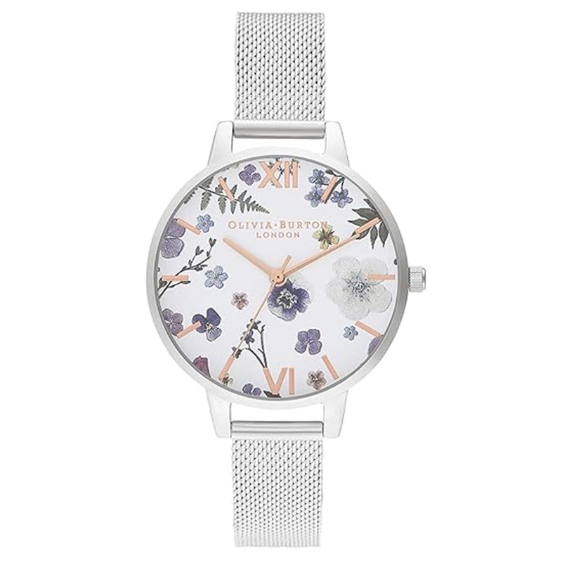 OLIVIA BURTON OB16AR09 Artisan Quartz Women's Watch 34 White Stainless Steel
