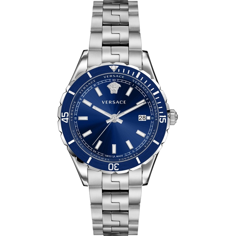 Versace Men's Watch Hellenyium 42mm Blue Bracelet VE3A00922