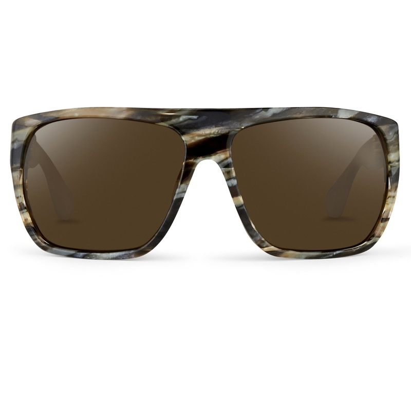 Ann Demeulemeester Men's Sunglasses Oversized Brown and Green AD31C3SUN