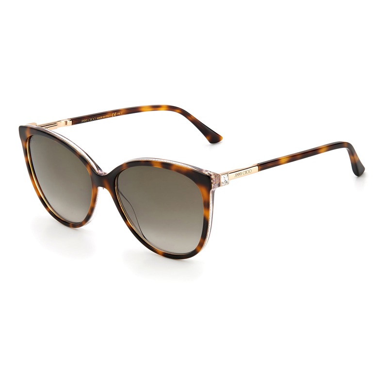 Jimmy Choo LISSA/S 0T4 58HA (JC17) Women's Havana Pink