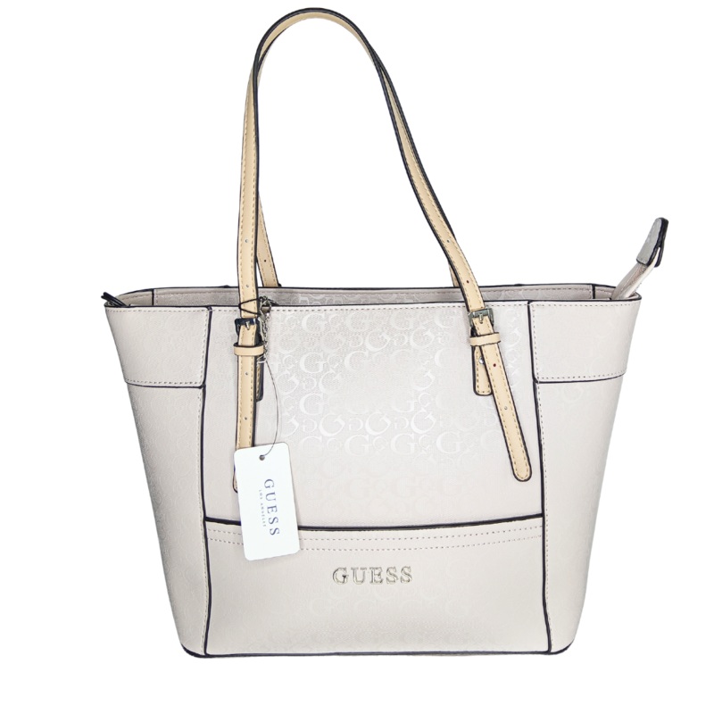 GUESS Delaney Large Tote  Pink | Spacious & Stylish Everyday Shopper