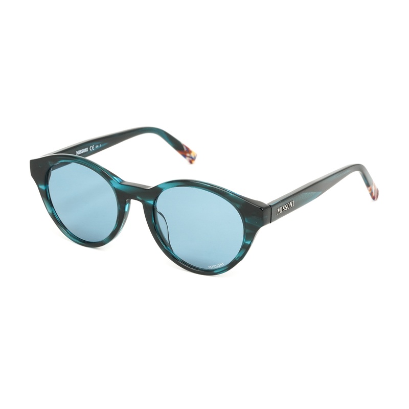 Missoni Women's Sunglasses Round Green Horn MIS 0030/S 6AK