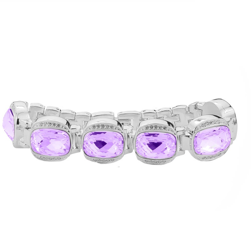 Riviera Purple Crystal Bracelet