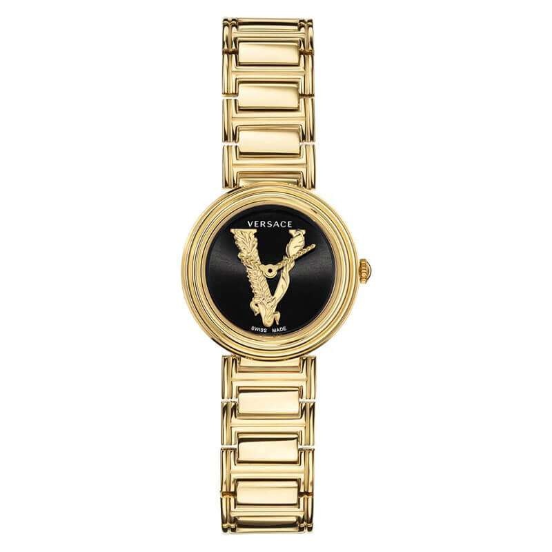 Versace Virtus Mini Gold Women's Watch VET300121