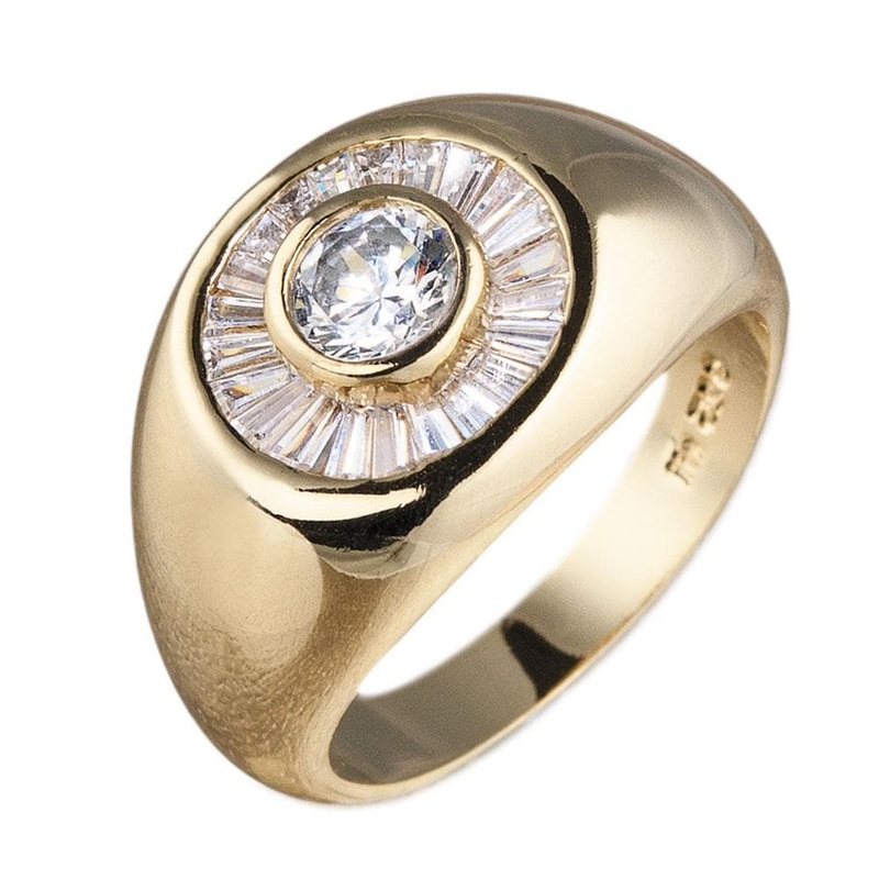 Metropolis Men's Ring 13