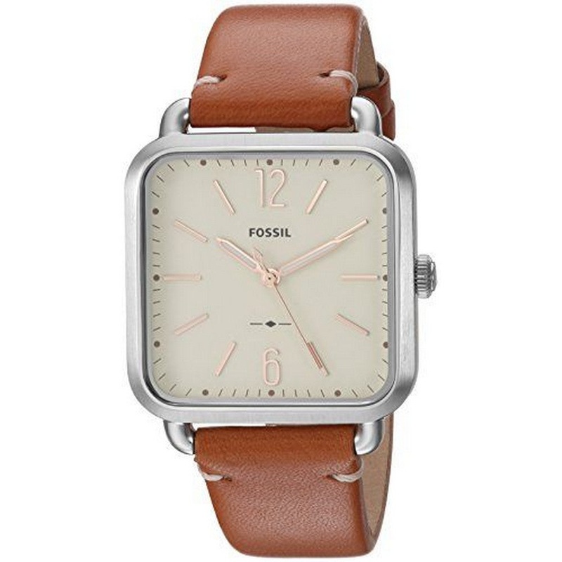Fossil ES4253 Women's Micah Stainless Steel Quartz Watch 32 White Stainless Steel