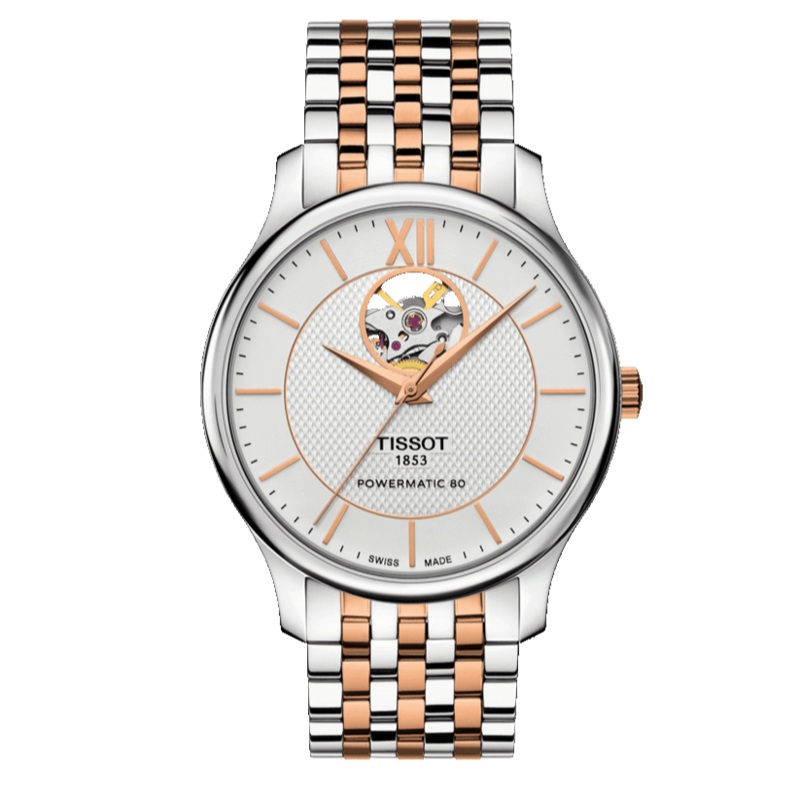 Tradition Powermatic 80 Open Heart  - T063.907.22.038.01