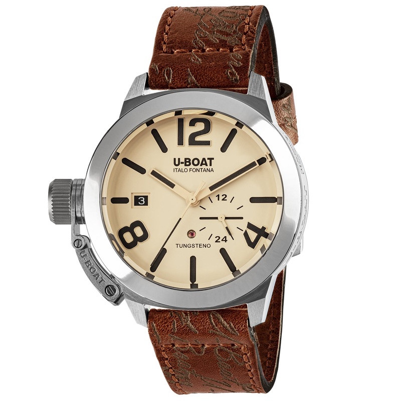 U-Boat 8892 Classico 42mm Tungsten BE Men's Watch