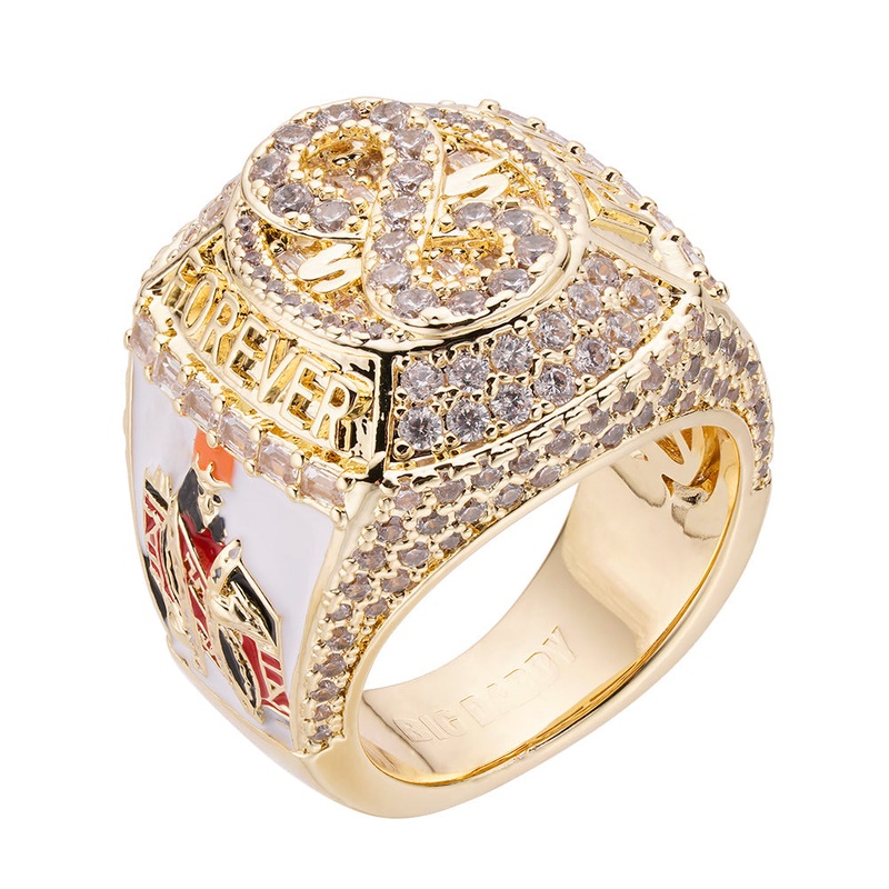 Big Daddy "Rich Forever" Baguette Diamond Ring 8