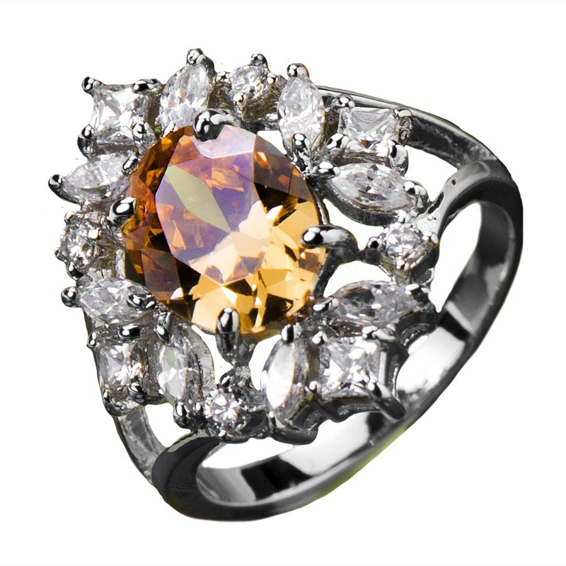 Champagne Spray Ring 5