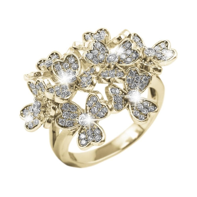 Bouquet Gold Ring 5
