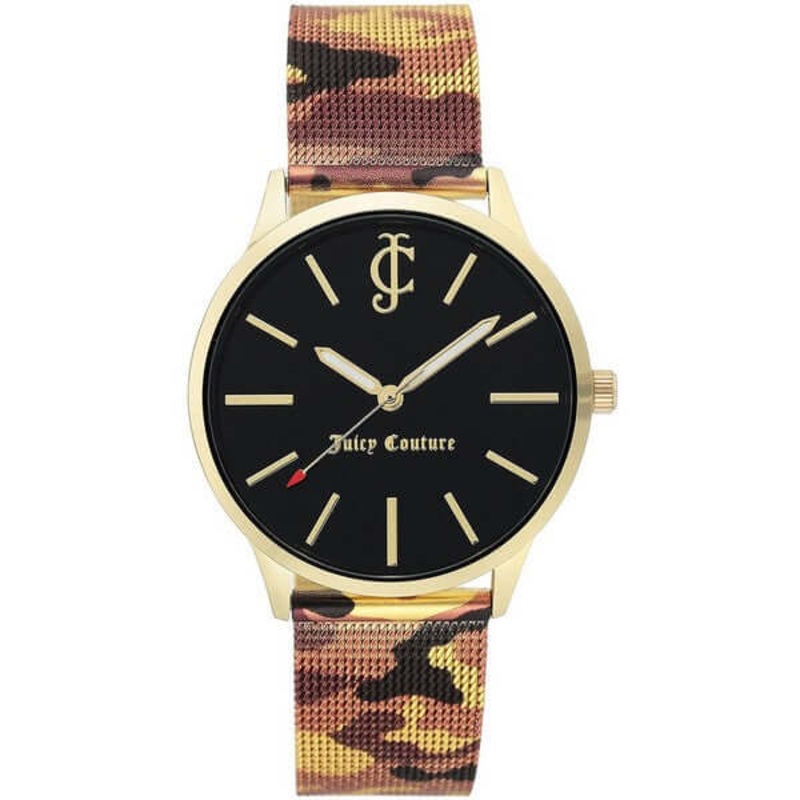 Juicy Couture Women's Watch JC/1130GPCA - Golden Chic with Crystal Accents 36 Gold Stainless Steel