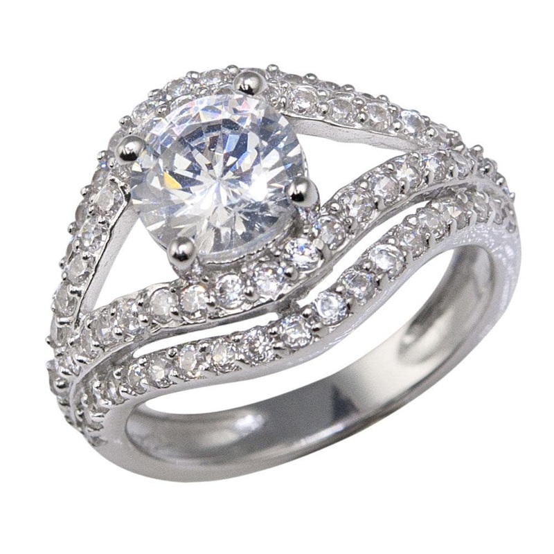 Malocchio Rhodium Ring 5