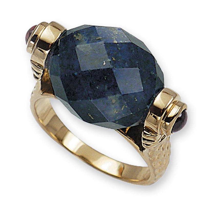 Lapis Lazuli Torque Ring 6