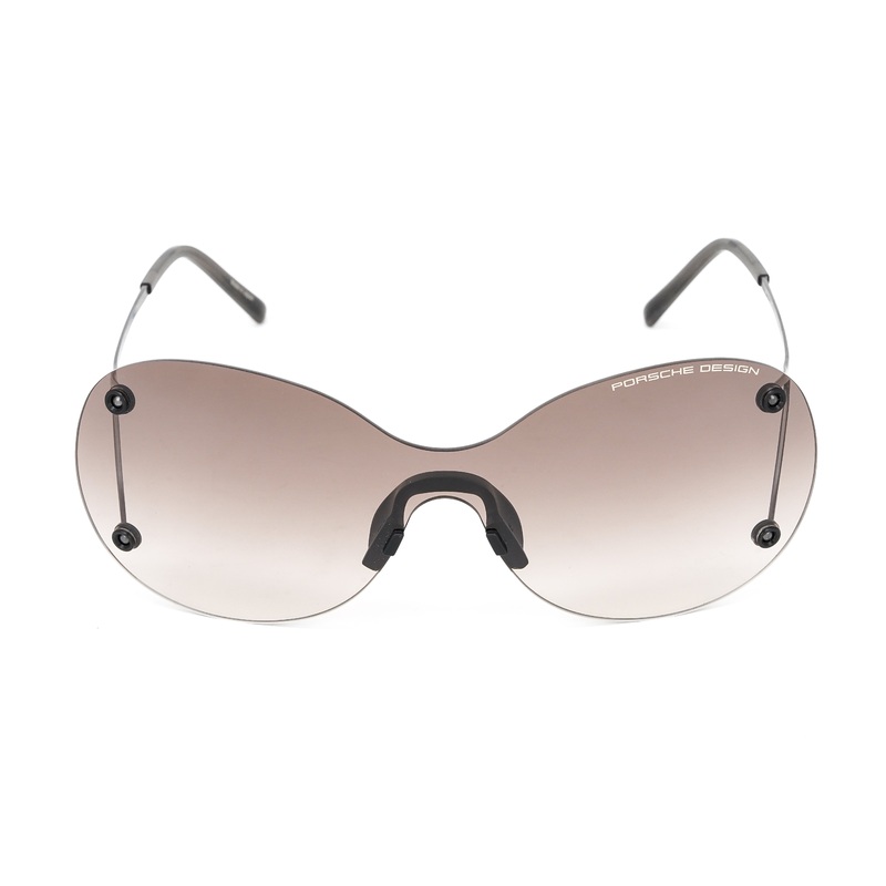 Porsche Design Ladies Butterfly Rimless Gradient Grey Titanium P8621-A-0139-145-V879-E89