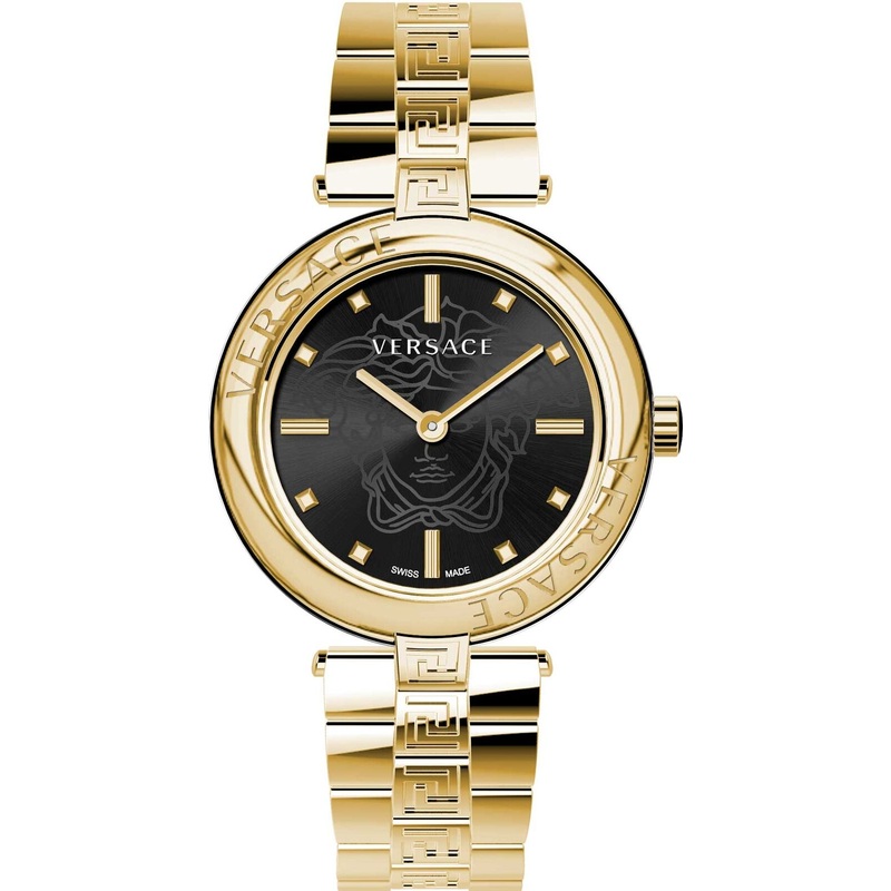 Versace Ladies Watch New Lady 38mm Gold Bracelet VE2J00721