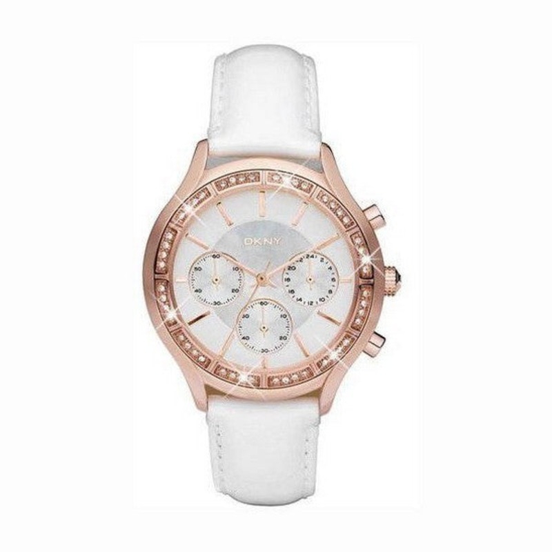 DKNY Women's Watch NY8255 - Modern Rose Gold Finish 34 Rose Gold Stainless Steel