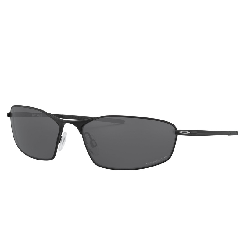 Oakley  0OO4141 414103 60 (OAK3) Men's Satin Black Whisker Sunglasses