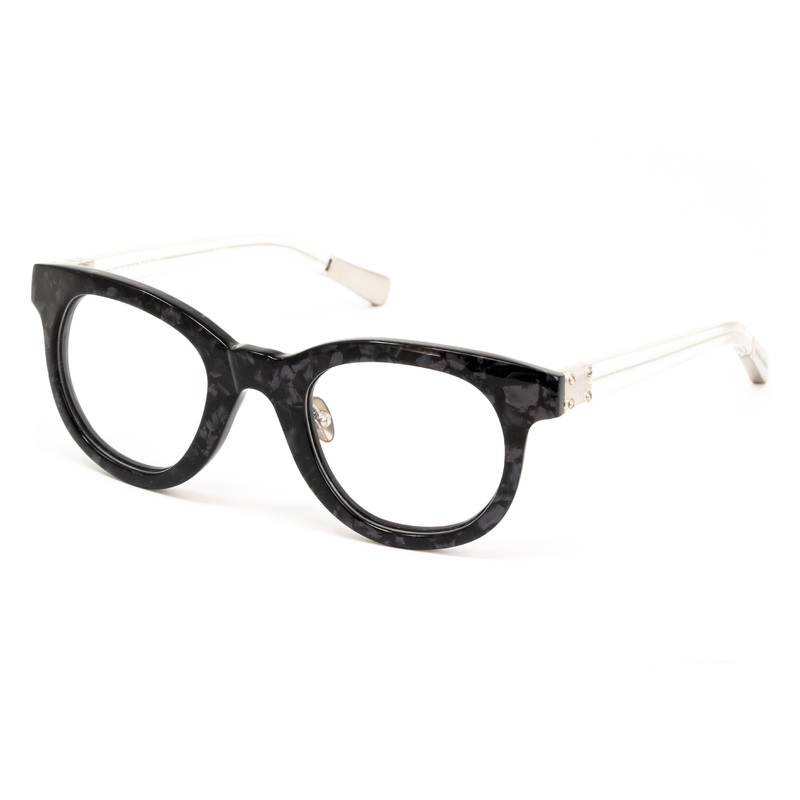 Kris Van Assche x Linda Farrow Black Eyeglasses KVA22C2OPT