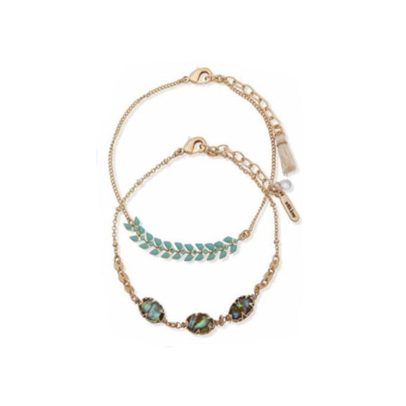 LONNA & LILLY JEWELRY 60566993 ANKLETS Gold Brass ANKLETS
