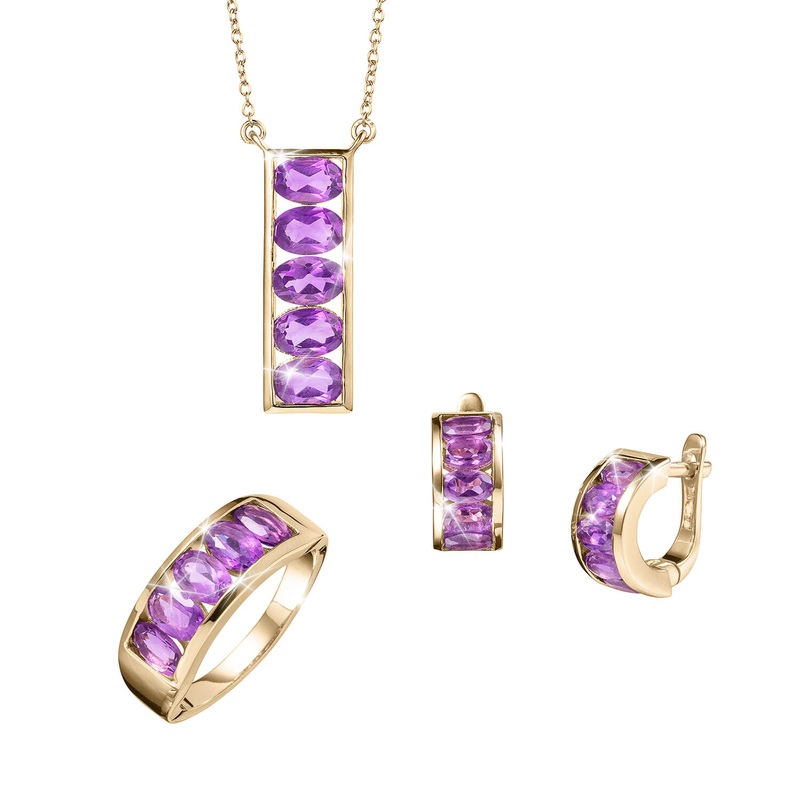 Amethyst Rainstorm Collection 5