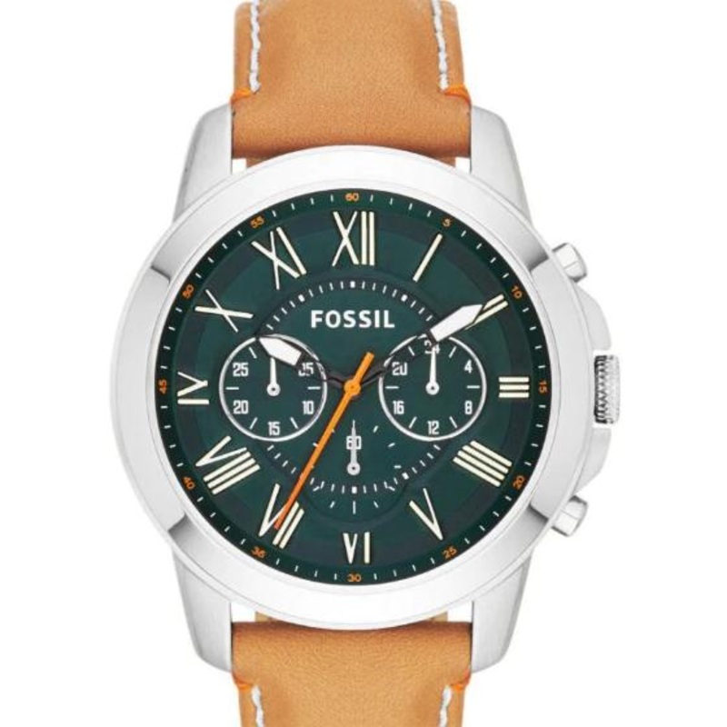 Fossil Men's FS4918 Grant Chronograph Stainless Steel