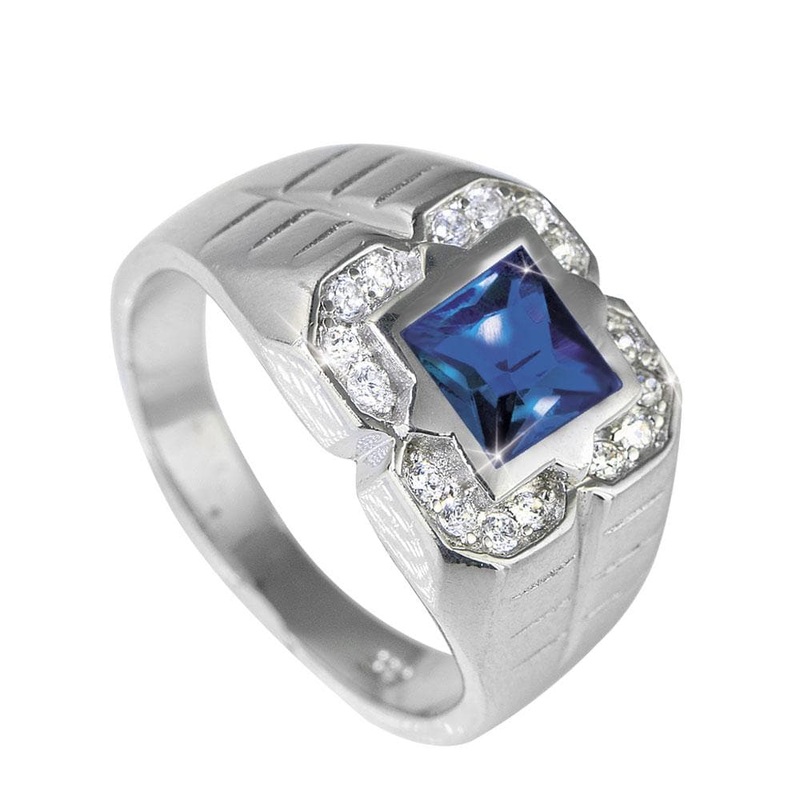 Ranger Men's Sapphire Ring 13