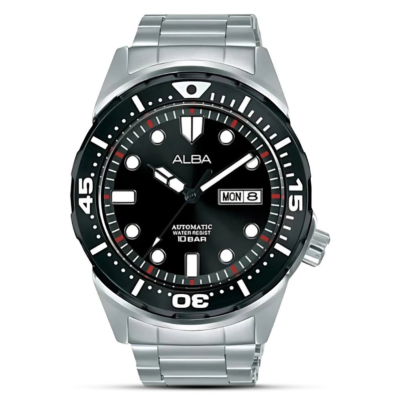 ALBA Automatic Black Dial Men's Watch | AL4369X