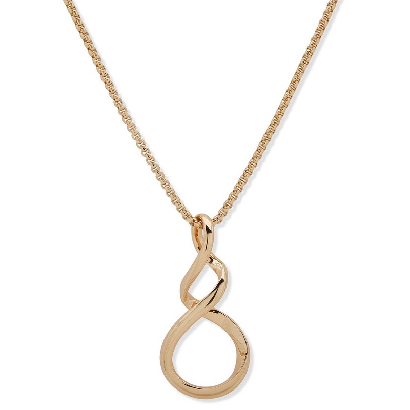 01N00528 - Anne Klein Necklace Gold metal Necklace