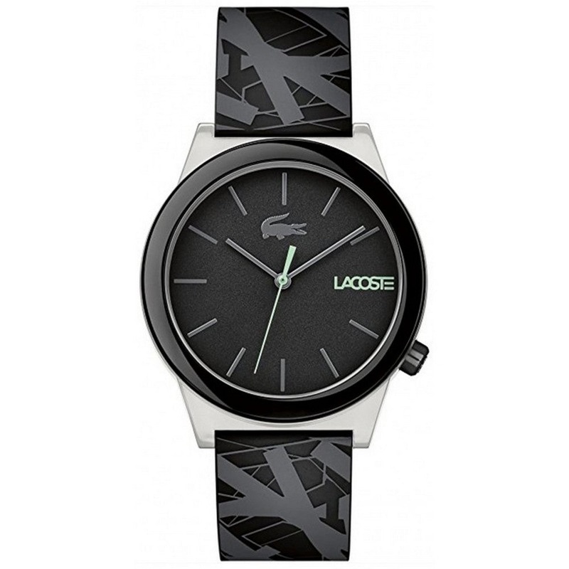 LACOSTE 2010937 Analogue Quartz Classic Black Men's Watch 42 Black Stainless Steel