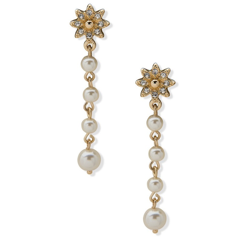 01G00058 - Anne Klein Earring Gold metal Earring
