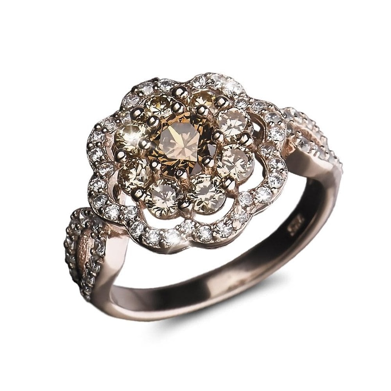 Eleganza Champagne Ring 5