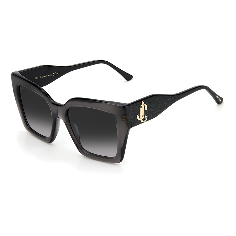 Jimmy Choo ELENI/G/S KB7 539O(JC11) Women's Grey Sunglasses