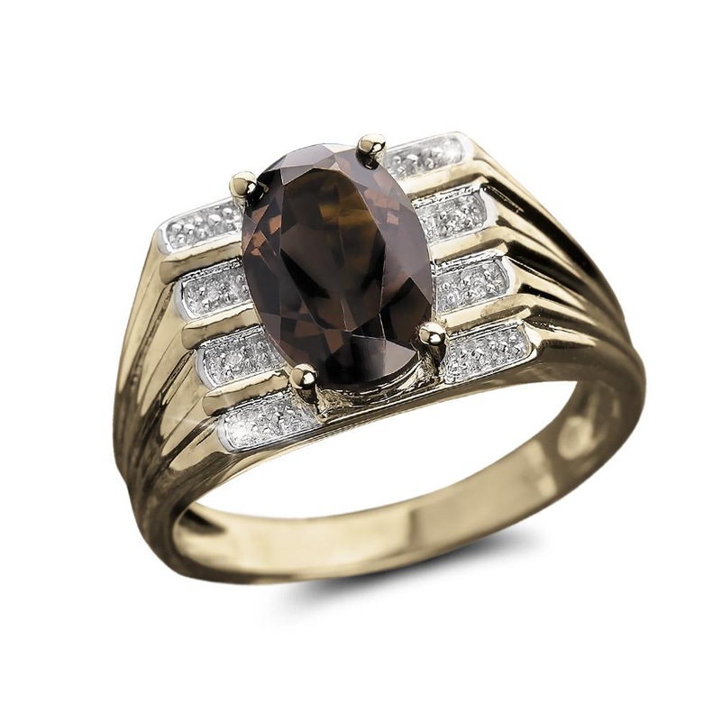 Lexington Smoky Quartz Ring 14