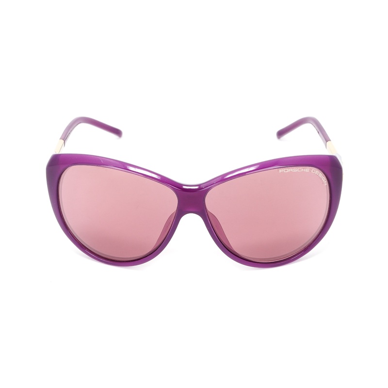 Porsche Design Ladies Sunglasses Oversized Cat Eye Purple P8602 C