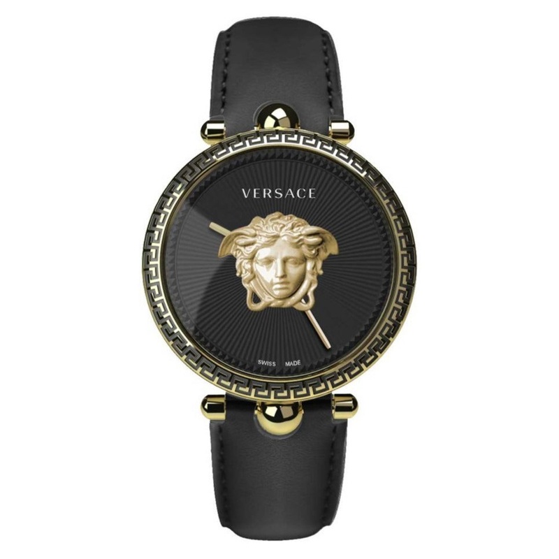 Versace Ladies Watch Palazzo Empire 39mm Black Gold VECO01922