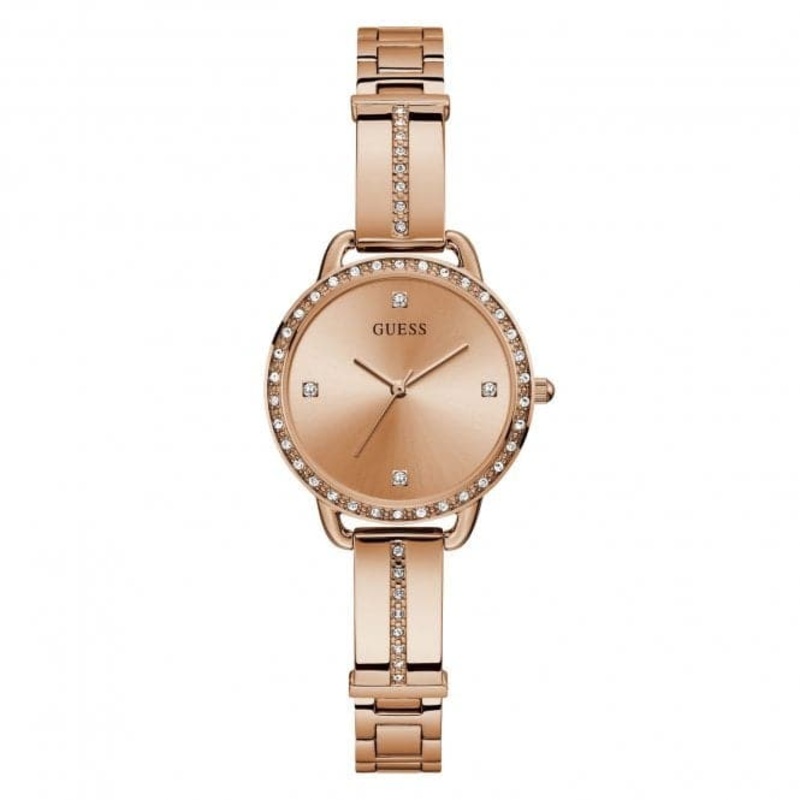 Ladies Dress Stainless Steel Rose Gold Watch GW0022L3