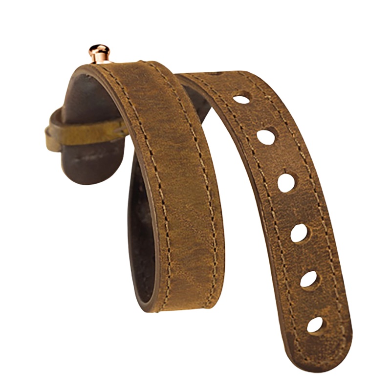 XL Mustard Calf Assolutamente Strap - For Rose Gold Icon - Model 10-CAMSTXLRG