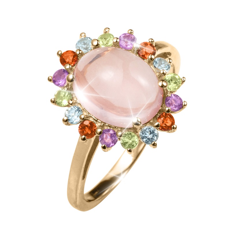Rainbow Blushes Ring 5