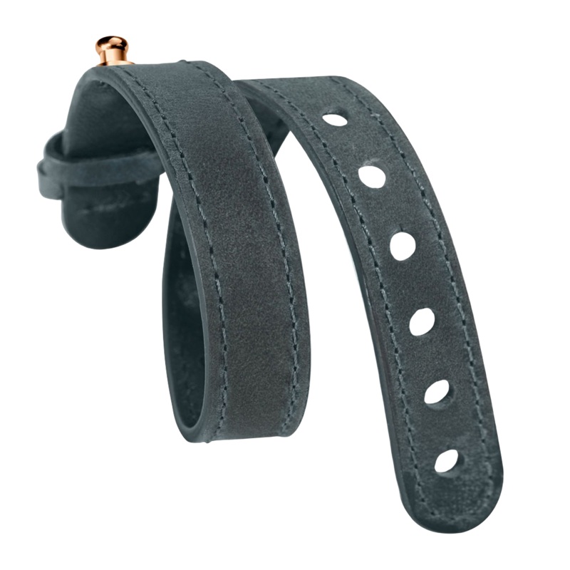 XL Blue Calf Assolutamente Strap - For Rose Gold Icon - Model 10-CANSTXLRG