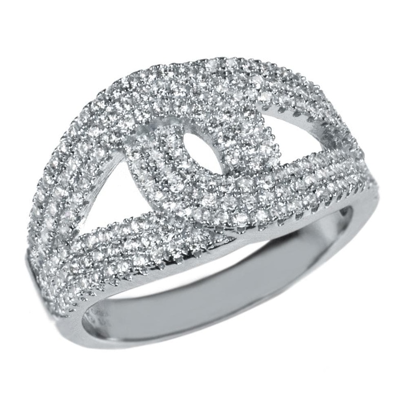 Eve Rhodium Ring 6
