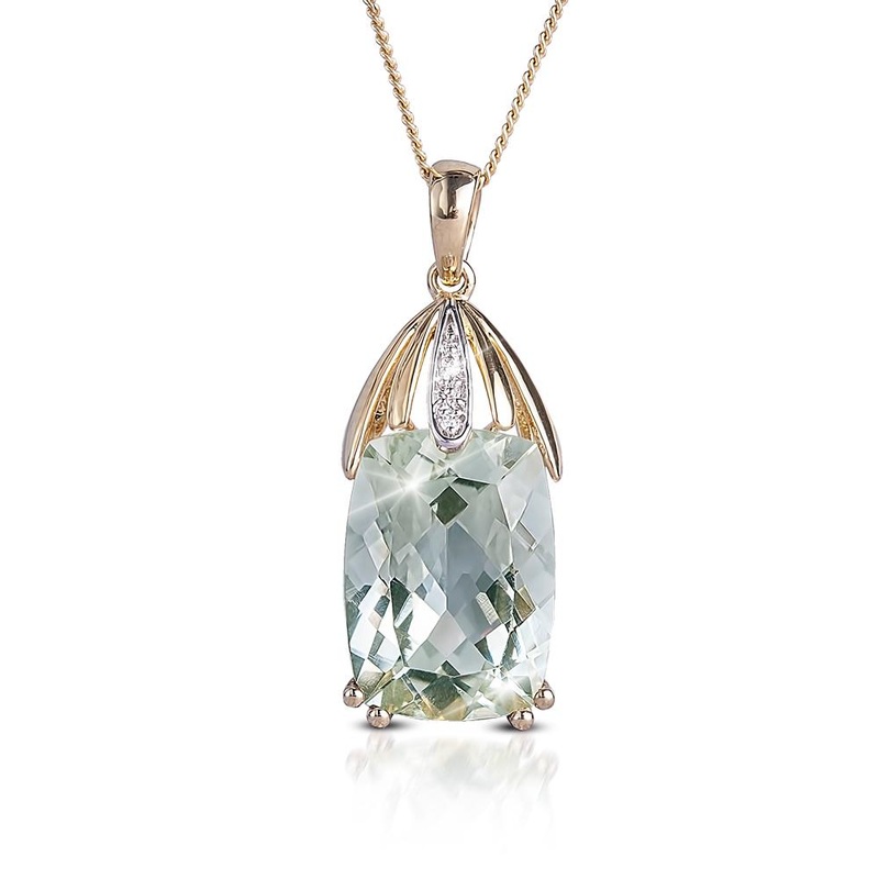 Mojito Amethyst Pendant