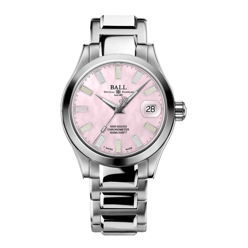 Ball Ladies Watch Engineer III Marvelight Chronometer Pink NL9616C-S1C-PKR