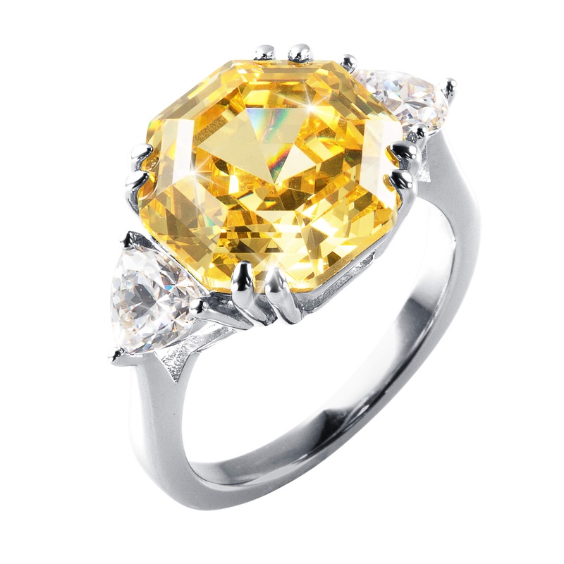 Sunlit Splendour Yellow Ring 5