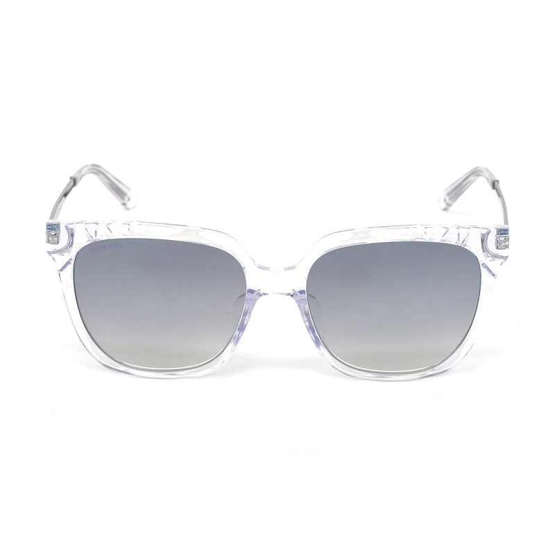Swarovski Women's Sunglasses Square Translucent SK0182-D-27C