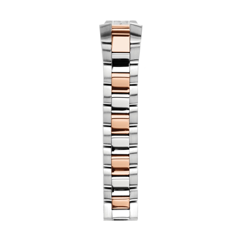 Two Tone Rose Gold & Steel Bracelet - Model 2-SSTRG