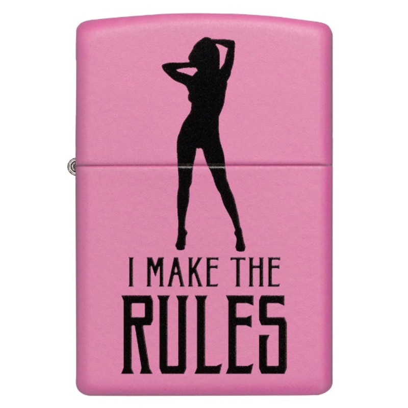 Zippo I Make The Rules Design Lighter
