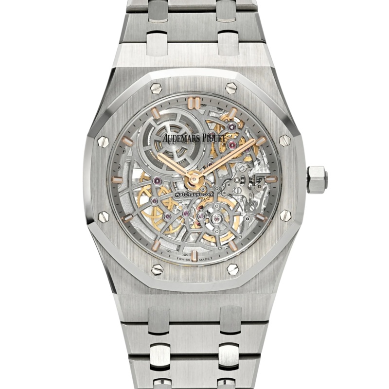 Audemars Piguet Royal Oak "Jumbo" 16204ST.OO.1240ST.01 "50th Anniversary" Openworked